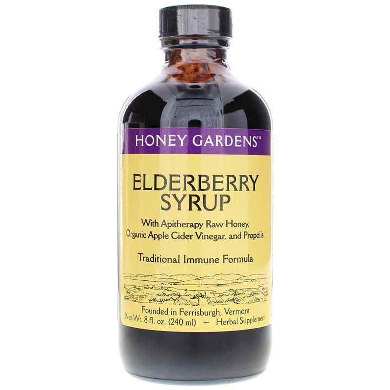 Elderberry Syrup, Honey Gardens